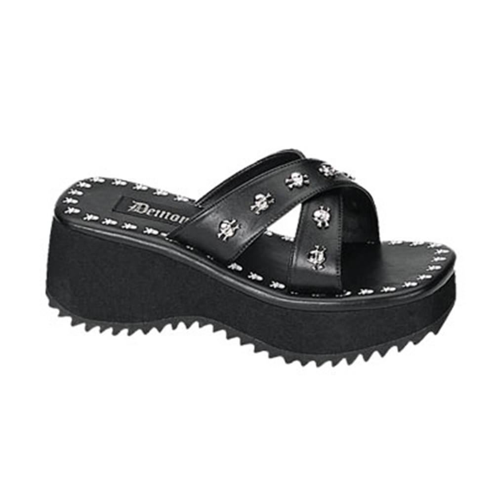 Fabulicious - FLIP05 Slippers - Black Product image